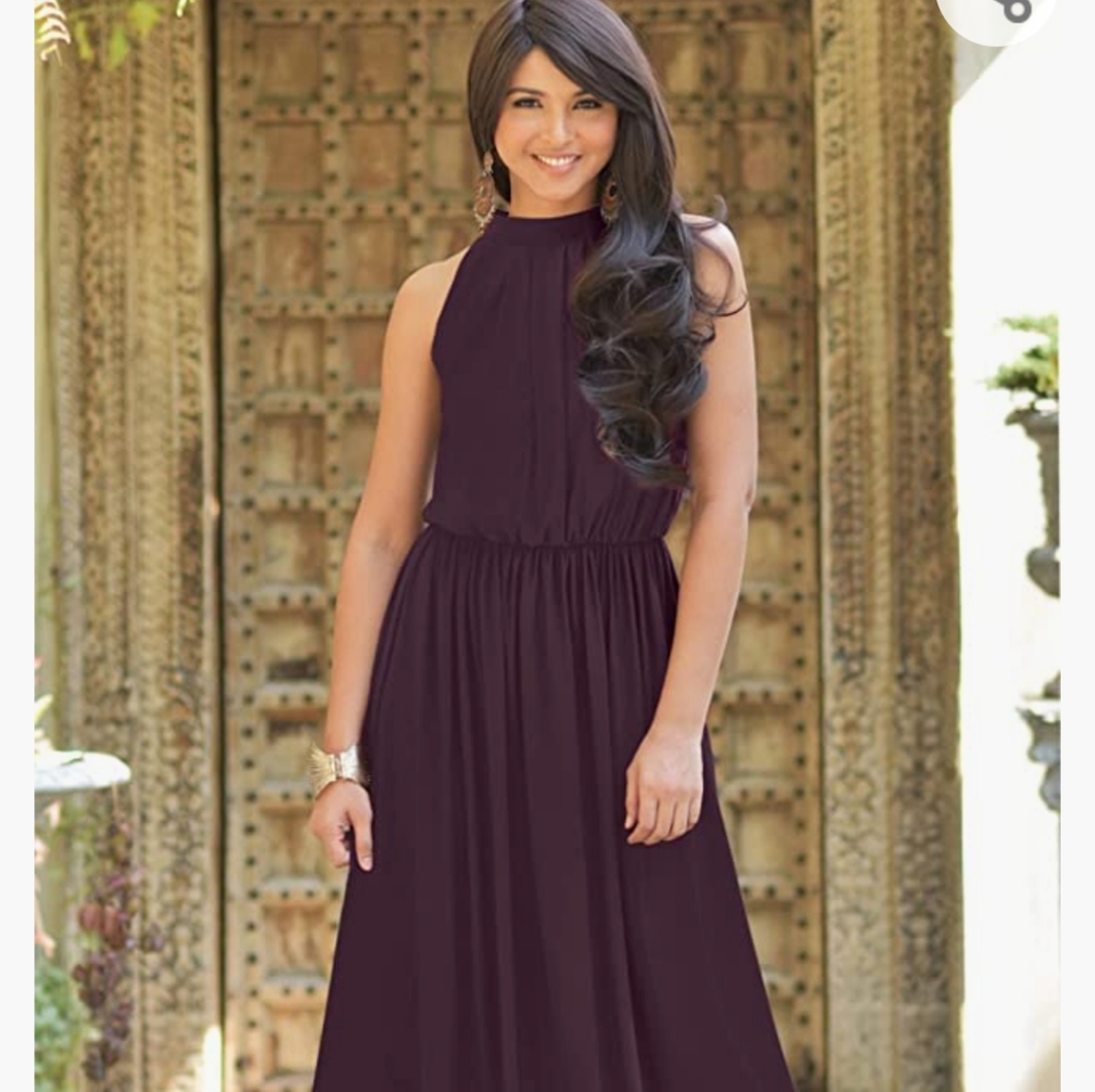 NWT  KOH KOH Sexy Sleeveless Summer Formal Flowy Casual Gown